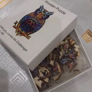 Owl wooden puzzle